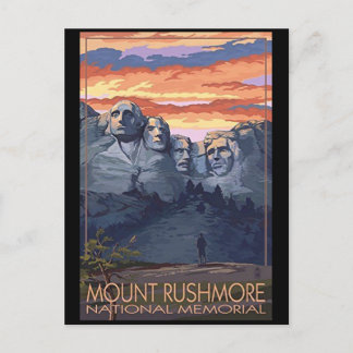 Carte Postale Mount Rushmore