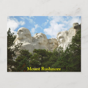 Carte postale Mount Rushmore
