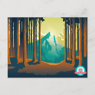 Carte postale Mountain Aesthetics