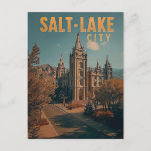 Carte Postale Mountain Majesty : Salt Lake City