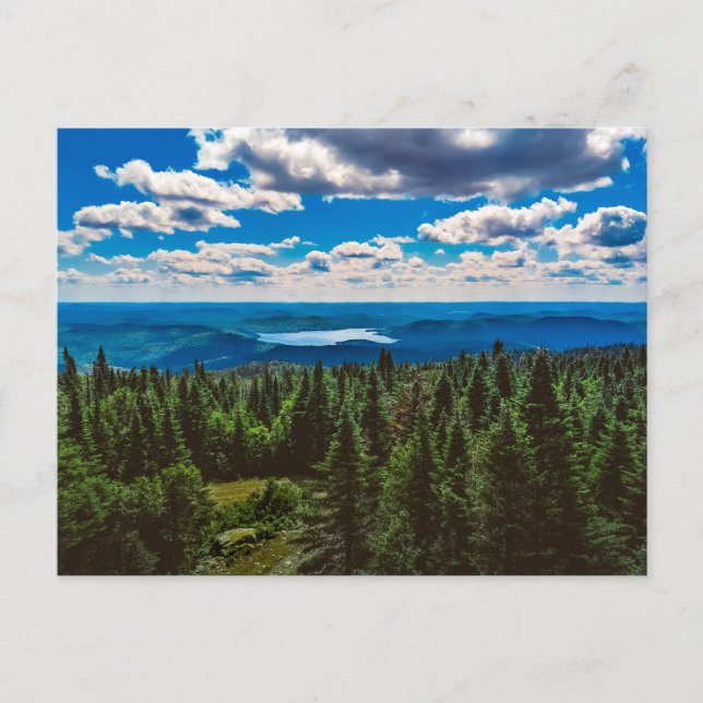 Carte Postale Mountain Noir Québec, Canada - Photographie de voy (Devant)