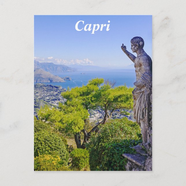 Carte Postale Mountain View de Capri (Devant)