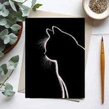 Moustaches dans le noir | Silhouette de moustache