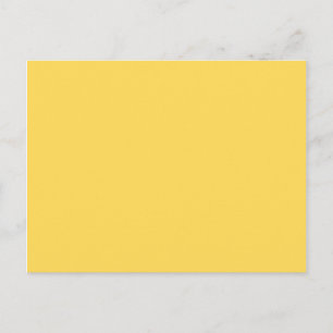 Carte Postale moutarde couleur