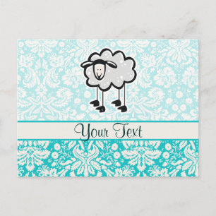 Carte Postale Mouton ; mignon