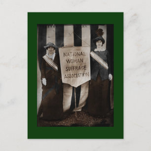Carte Postale Mouvement pour le suffrage des femmes