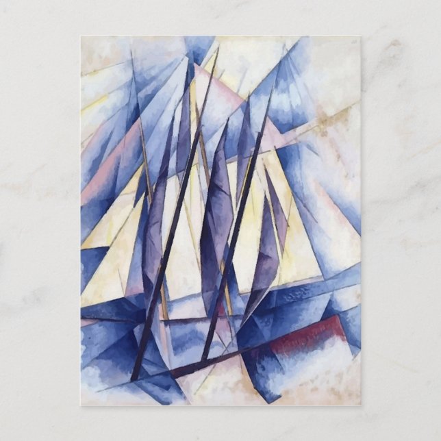 Carte Postale Mouvements De Voiliers (Devant)