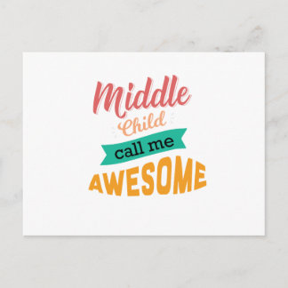 Carte Postale Moyen-Enfant Appelez-Moi Awesome Drôle