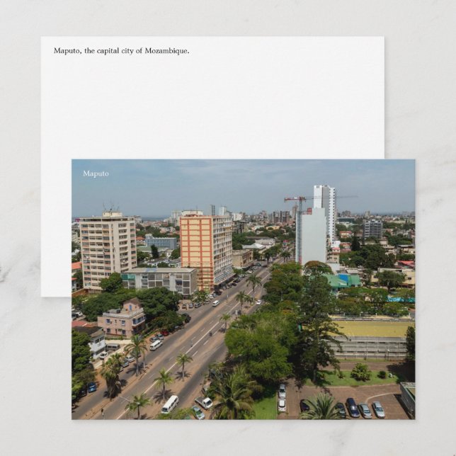 Carte postale Mozambique (Devant / Derrière)
