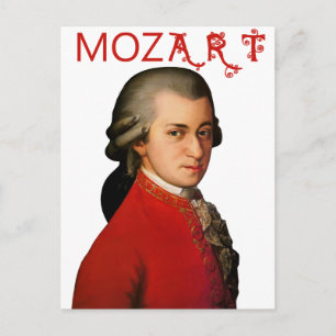 Carte Postale mozART