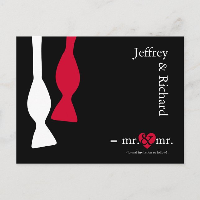 Carte postale "Mr & Mr font le calcul" (Devant)