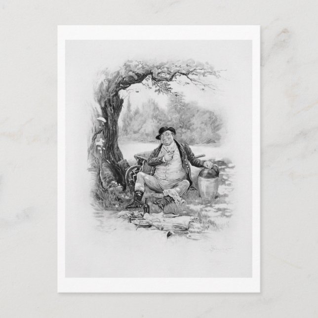 Carte Postale Mr Pickwick, de "Charles Dickens : Un commérage su (Devant)