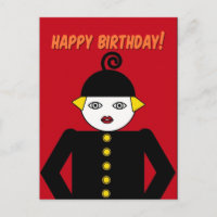 Ms. Martzkin Pop Art Postcard © 2012 M. Martz