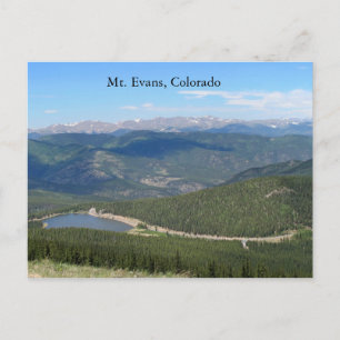 Carte Postale Mt. Evans, Colorado Postcard