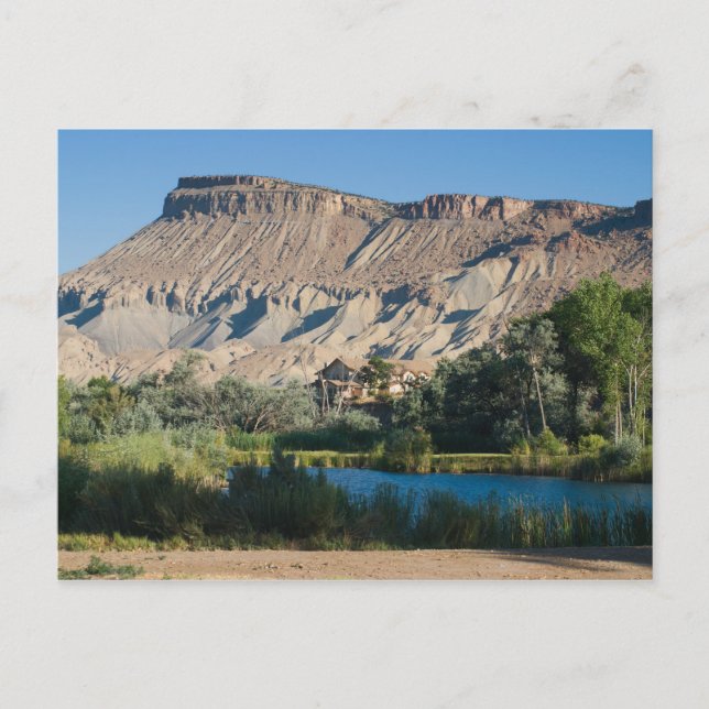 Carte Postale Mt Garfield à Palisade, Colorado (Devant)
