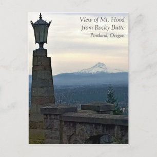 Carte Postale Mt Hood de Rocky Butte, Portland, Oregon