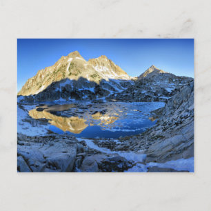 Carte Postale Mt Izaak Walton au-dessus de Bighorn Lake Sunrise