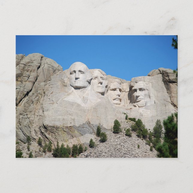 Carte Postale Mt. Rushmore (Devant)