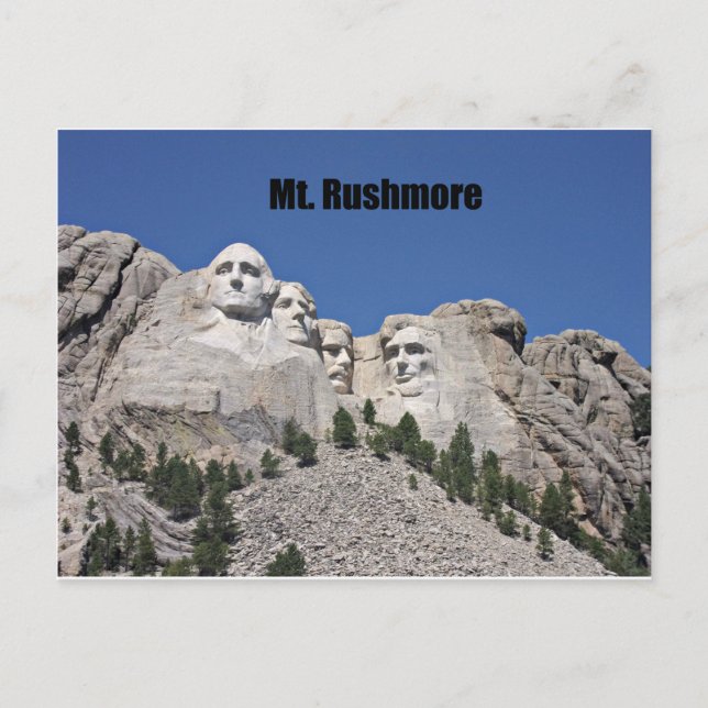 Carte Postale Mt. Rushmore (Devant)