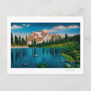 Carte Postale Mt. Shuksan et Picture Lake, WA