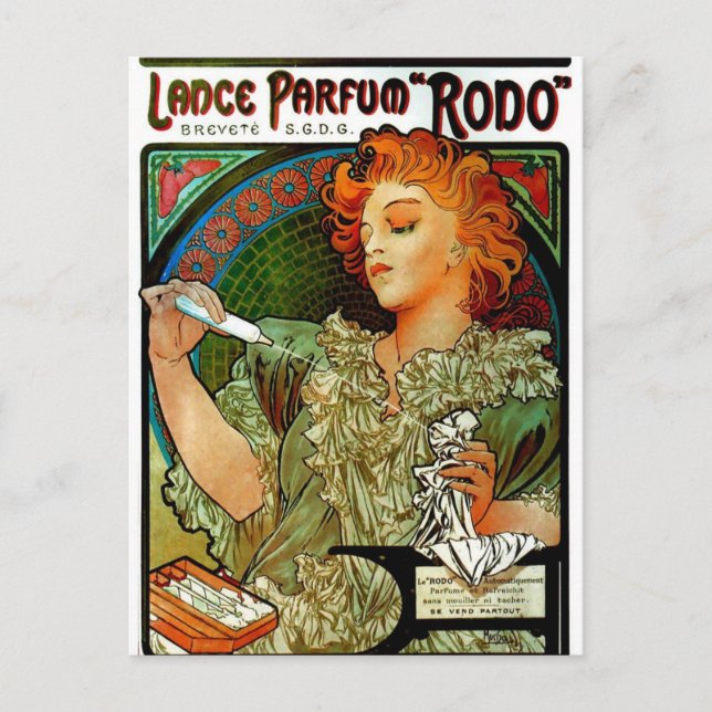 Carte Postale Mucha (Devant)