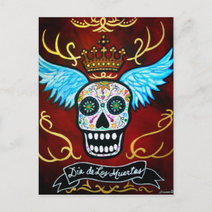 CARTE POSTALE MUERTOS WINGED