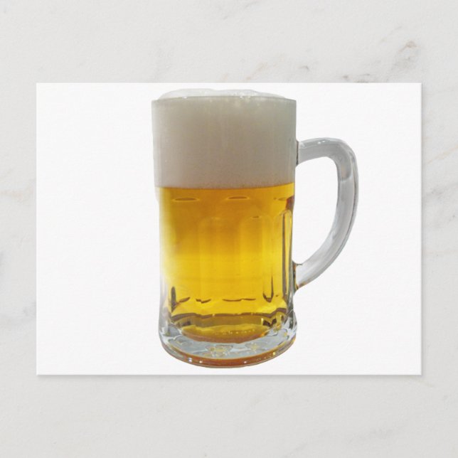 Carte Postale Mug de bière (Devant)