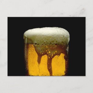 Carte Postale Mug De Bière Fraîche
