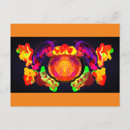 Carte Postale Mug du citrouille