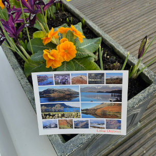 Carte Postale Multiimage Lake District