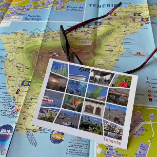 Carte Postale Multiimage Tenerife