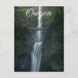 Carte Postale Multnomah Falls Portland Oregon