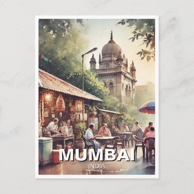 Carte Postale Mumbai Travel Souvenir (Devant)