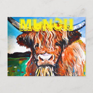 Carte Postale Munch Le Coo Montagneux
