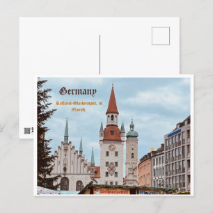 Carte Postale Munich Allemande, Personnalisée