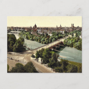 Carte Postale Munich du Maximilianeum, Bavière, Allemagne vi