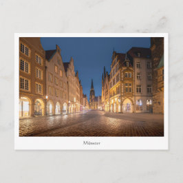 Carte Postale Münster Allemagne