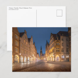 Carte Postale Münster Allemagne
