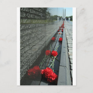 Carte Postale Mur commémoratif des anciens combattants du Vietna