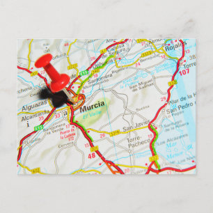 Carte Postale Murcie, Espagne