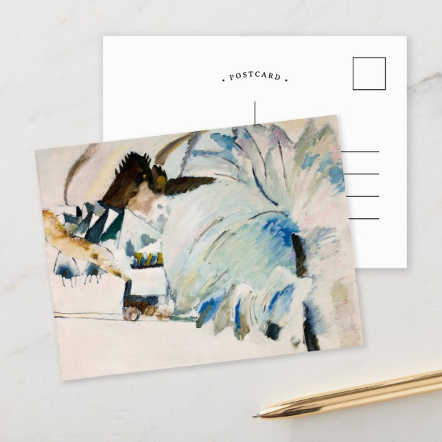 Carte Postale Murnau avec locomotive | Kandinsky (Créateur téléchargé)