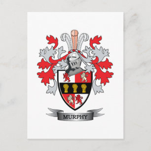 Carte Postale Murphy Coat of Arms
