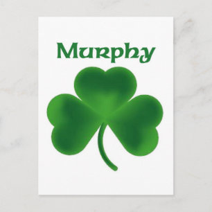Carte Postale Murphy Shamrock