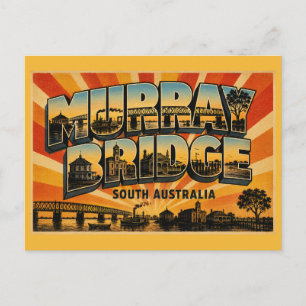 Carte Postale Murray Bridge Australie-Méridionale Ville fluviale