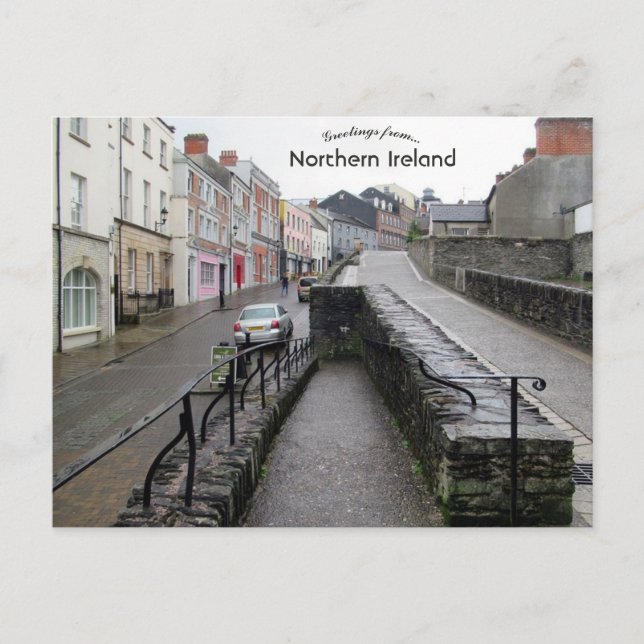 Carte Postale Murs de Londonderry Irlande du Nord (Devant)
