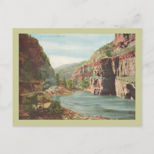 Carte Postale Murs du Canon, Grand Rivière (Canyon)