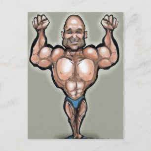 Carte Postale Muscle Dude