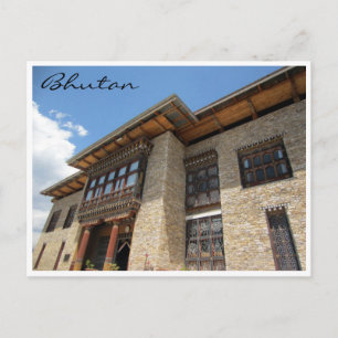 Carte Postale musée bhoutan nouveau
