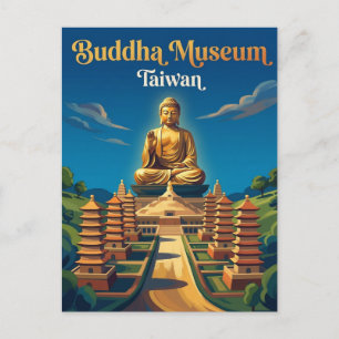 Carte Postale Musée Bouddha de Fo Guang Shan Taïwan