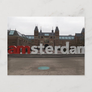 Carte Postale musée d'amsterdam